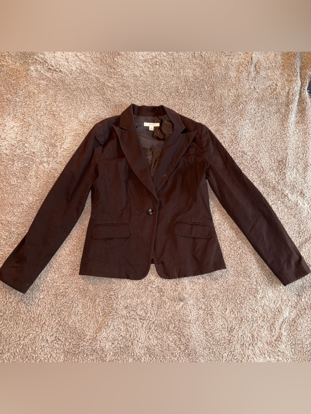 Merona Women’s Lined Brown Blazer Jacket